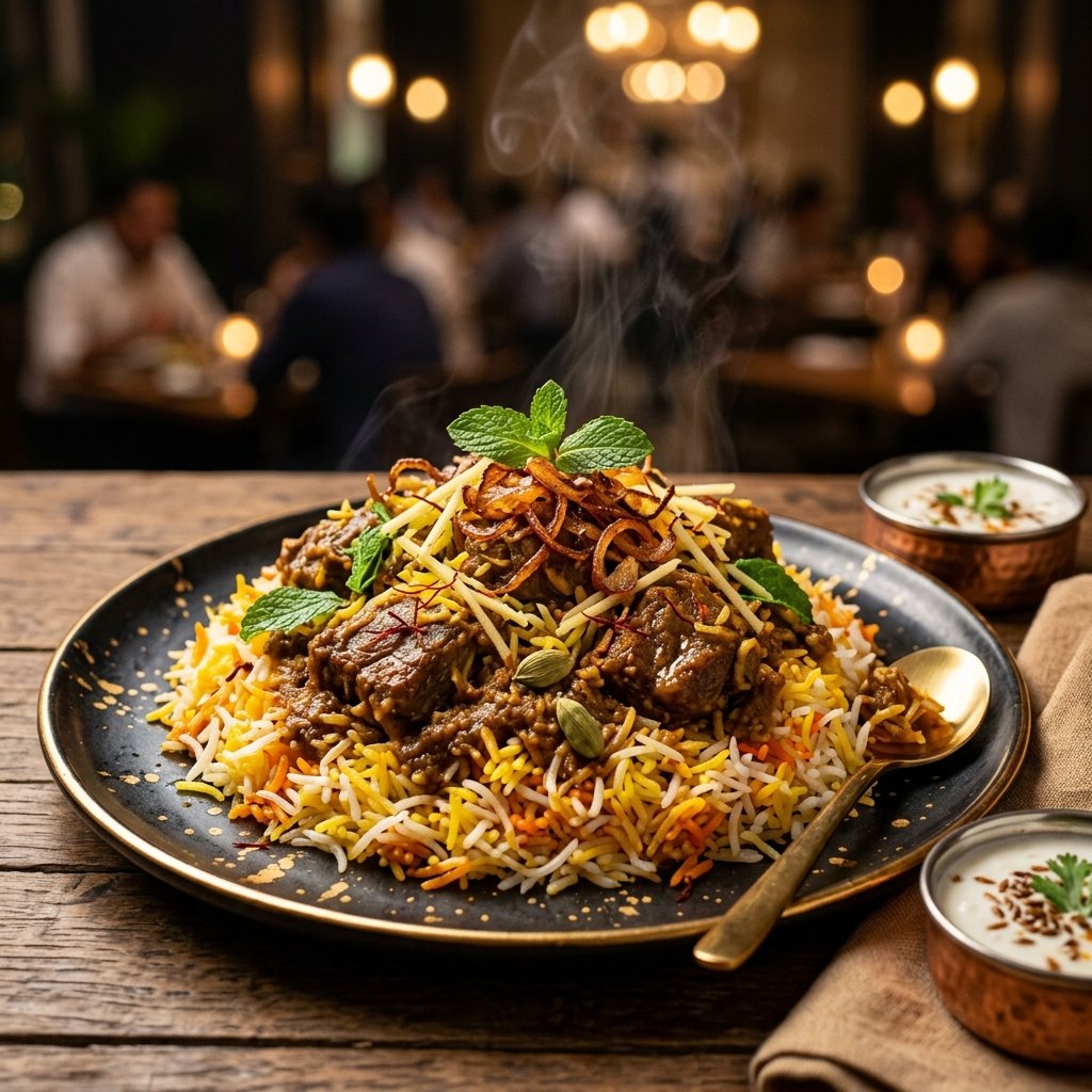 Mutton Dum Biryani